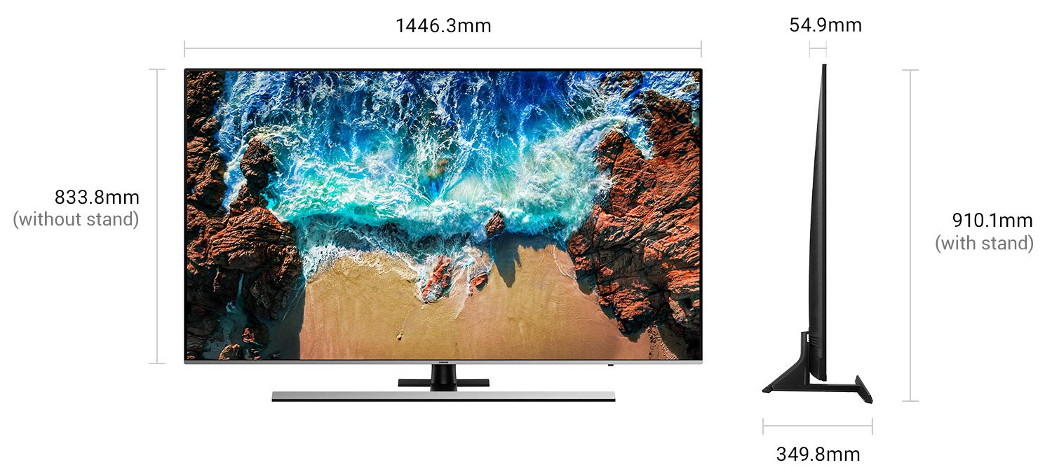 Samsung 65NU8000 4K PUHD Smart LED Television 65inch